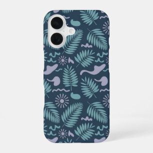 Funda Para iPhone 16 Paisaje de puesta de sol en isla tropical