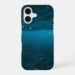 Funda Para iPhone 16 Paisaje marino con playa, gran ola y caso de mar