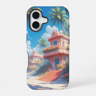 Funda Para iPhone 16 paisaje tropical