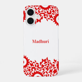Funda Para iPhone 16 Paisleys Indian