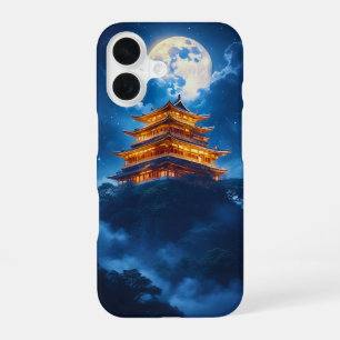 Funda Para iPhone 16 Palacio Lunar en las Montañas Celestiales