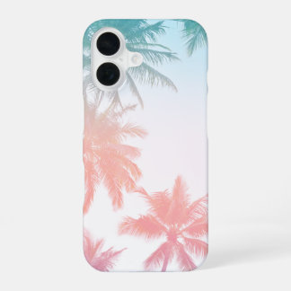 Funda Para iPhone 16 Palm Trees Vintage De La Playa