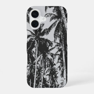 Funda Para iPhone 16 Palmeras Tropicales Silueteadas