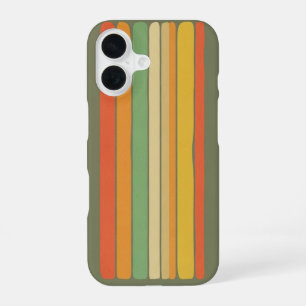 Funda Para iPhone 16 Panneau a Bandas Verticales