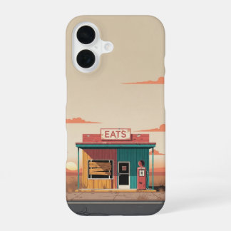 Funda Para iPhone 16 Parada Cerrada del Desierto