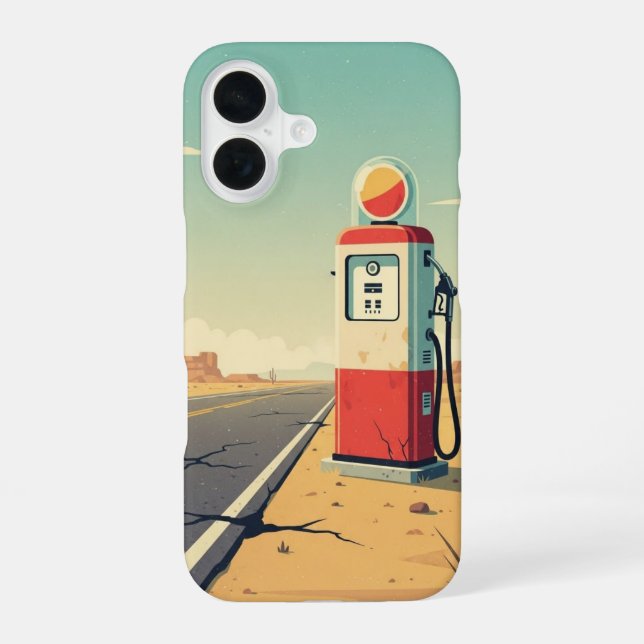 Funda Para iPhone 16 Parada de bomba única (Reverso )