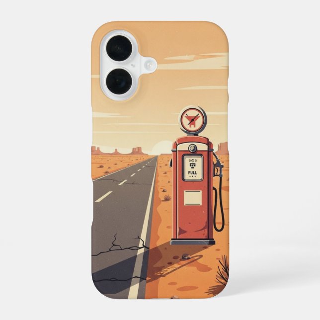 Funda Para iPhone 16 Parada de bomba única (Reverso )