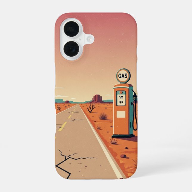 Funda Para iPhone 16 Parada de bomba única (Reverso )