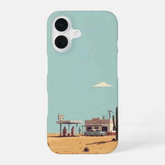 Funda Para iPhone 16 Parada de combustible lejana