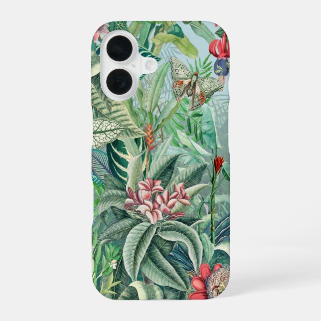 Funda Para iPhone 16 Paraíso Tropical (Reverso )