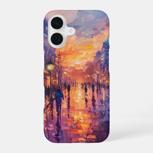 Funda Para iPhone 16 París en la Tarde (Reverso )