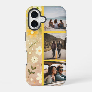 Funda Para iPhone 16 Pasatiempo de jardín de pasteles Fotocolage