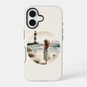 Funda Para iPhone 16 Paseo por el Faro de la Costa