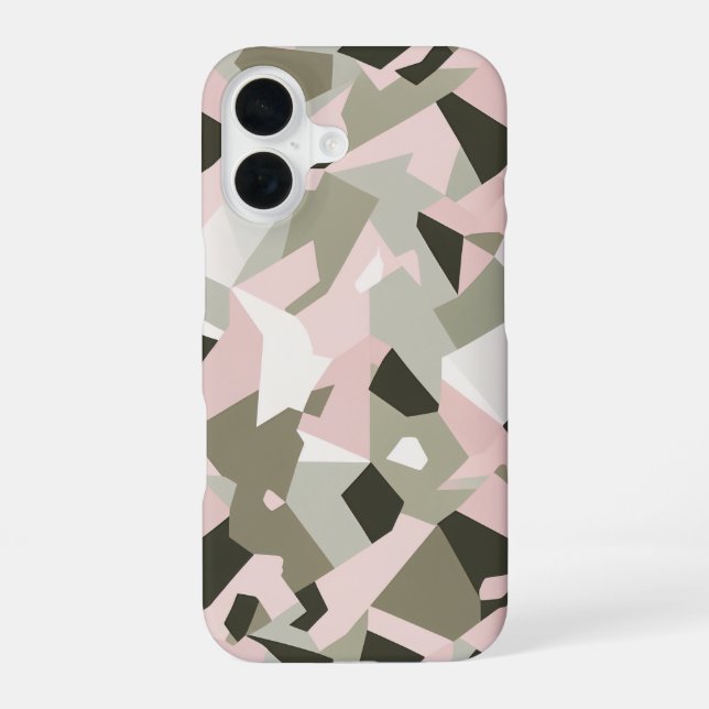 Funda Para iPhone 16 Pastel geométrico (Reverso )