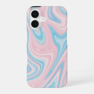 Funda Para iPhone 16 "Pastel Marble Swirl iPhone 16 Slim Fit Case - Sof