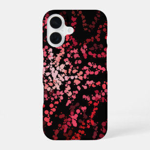 Funda Para iPhone 16 Patrón abstracto de salpicaduras de puntos de tono