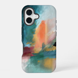Funda Para iPhone 16 Patrón abstracto moderno elegante