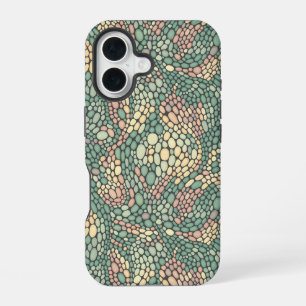 Funda Para iPhone 16 Patrón de células orgánicas micro
