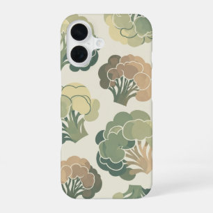 Funda Para iPhone 16 Patrón de Coliflor Vintage