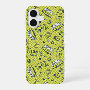 Funda Para iPhone 16 Patrón de cuadros de Scooby Snacks Galore