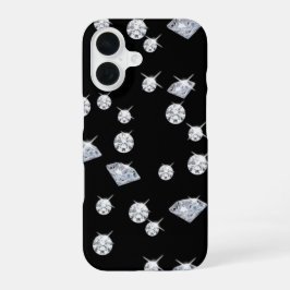 Funda Para iPhone 16 Patrón de diamantes modernos