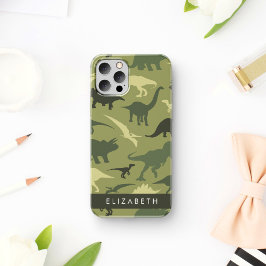 Funda Para iPhone 16 Patrón de dinosaurio, Silueta de dinosaurio, Tu no
