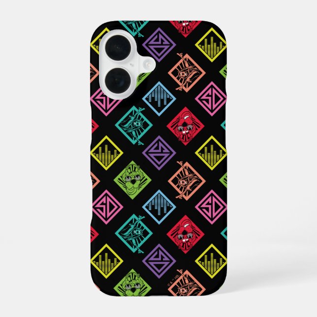 Funda Para iPhone 16 Patrón de DJ Scooby-Doo (Reverso )