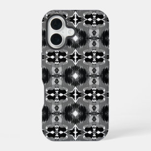 Funda Para iPhone 16 Patrón de Espejo de Sombra