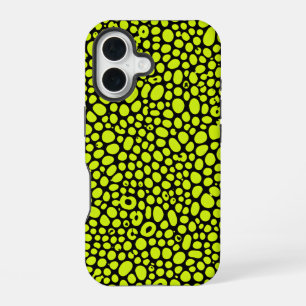 Funda Para iPhone 16 Patrón de guijarros orgánicos micro