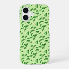 Funda Para iPhone 16 Patrón de hoja