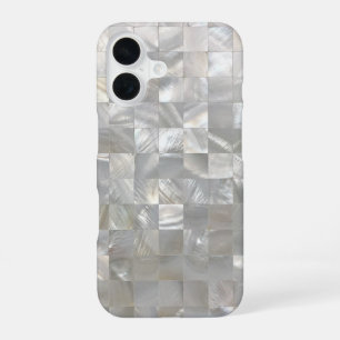 Funda Para iPhone 16 Patrón de Nácar