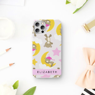 Funda Para iPhone 16 Patrón de osos, ositos de peluche, estrellas, tu n