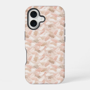 Funda Para iPhone 16 Patrón de trazo de pincel abstracto