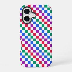 Funda Para iPhone 16 Patrón diagonal de dulces joya