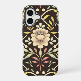 Funda Para iPhone 16 Patrón Floral