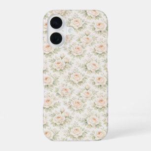 Funda Para iPhone 16 Patrón floral nupcial