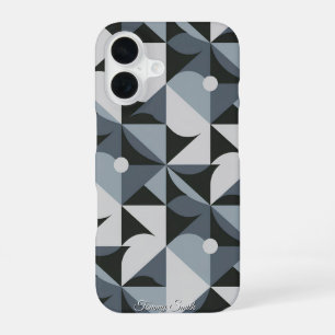 Funda Para iPhone 16 Patrón geométrico moderno: elegante y único