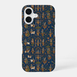 Funda Para iPhone 16 Patrón Krishna