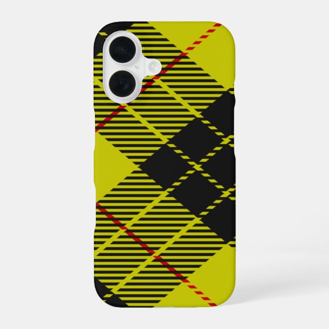 Funda Para iPhone 16 Patrón tartán de MacLeod (Reverso )