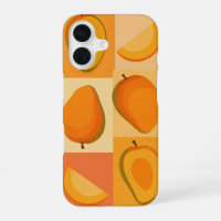 Patrón Vintage con Mangos Estilizados