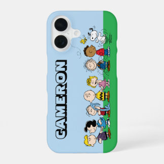 Funda Para iPhone 16 Peanuts Gang Group Lineup