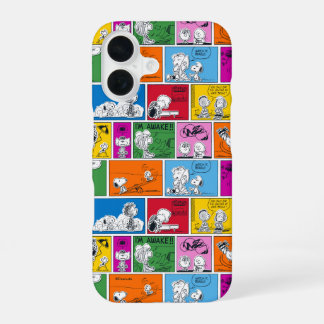 Funda Para iPhone 16 PEANUTS | Patrón de historietas clásico