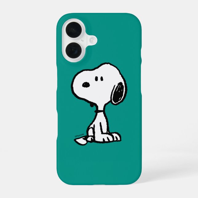 Funda Para iPhone 16 Peanuts | Snoopy se vuelve (Reverso )