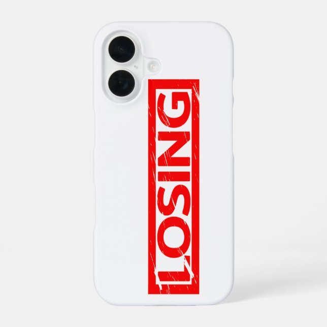 Funda Para iPhone 16 Perder el sello (Reverso )