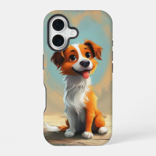 Funda Para iPhone 16 Perro Cute