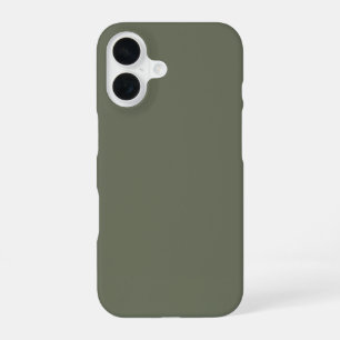 Funda Para iPhone 16 Personalizable Moss Green iPhone 16 Funda