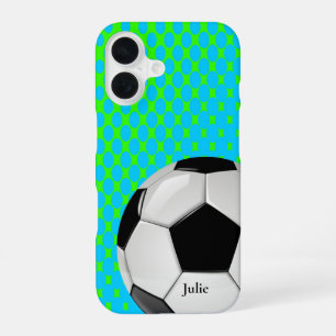 Funda Para iPhone 16 Personalizado de baloncesto de fútbol
