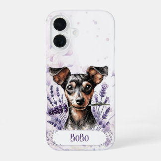 Funda Para iPhone 16 Personalized Pup Phone Case – Min Pin