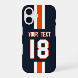 Funda Para iPhone 16 Personalized Sports Jersey 