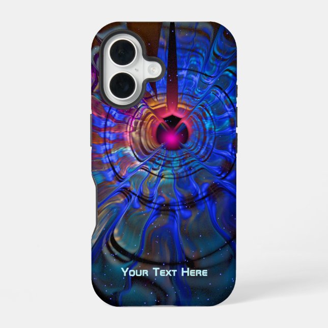 Funda Para iPhone 16 Perturbación (Reverso )